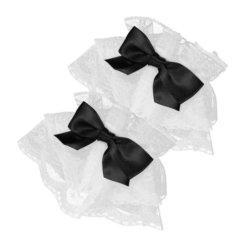 BESPORTBLE 1 Paar Spitzenärmel Künstliche Hochzeitsmanschetten Für Damen Partys Handgelenke Elastisch Für Mädchen Accessoires Gefälschte Ärmel Fingerlose Handschuhe Für Damen von BESPORTBLE
