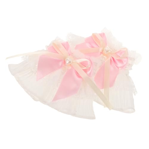 BESPORTBLE 1paar Detachable Puff Sleeve Cuffs Spitze Handgelenk-manschetten Für Hochzeiten Partys Und Cosplay-kostüme Vielseitiges Dress-accessoire Für Damen von BESPORTBLE