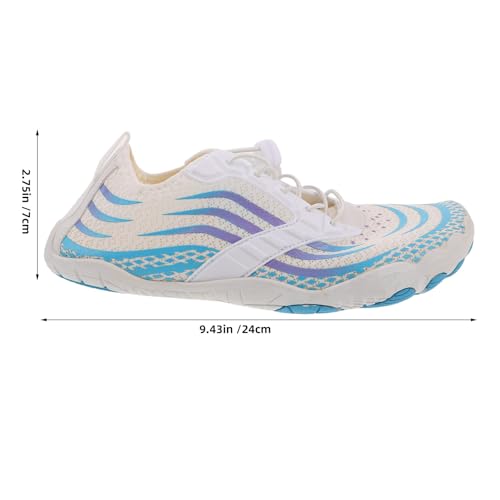 BESPORTBLE 1 Paar Strand-Sand-Wanderschuhe: Schnelltrocknende Aquaschuhe – Barfußschuhe – Unisex-Wassersocken für Schwimmbad, Wandern, Fluss, Meer, Größe 38 BESPORTBLE 1 Paar Strand-Sand-Wanderschuhe: Schnelltrocknende Aquaschuhe – Barfußschuhe – Unisex-Wassersocken für Schwimmbad, Wandern, Fluss, Meer, Größe 38 von BESPORTBLE