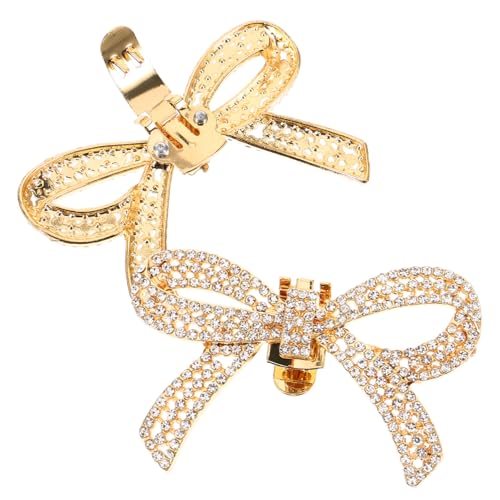 BESPORTBLE Abnehmbare Schuhschnallen Mit Strass Dekorative Clips Für Hochzeits Festtags-schuhe Schleife Metall Für Damen-high Heels Und Sandalen BESPORTBLE Abnehmbare Schuhschnallen Mit Strass Dekorative Clips Für Hochzeits Festtags-schuhe Schleife Metall Für Damen-high Heels Und Sandalen von BESPORTBLE