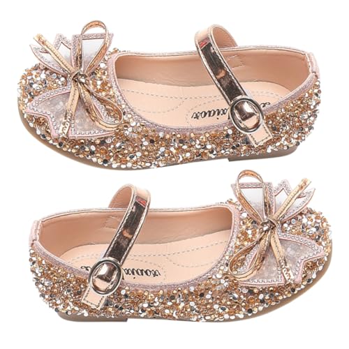 BESPORTBLE 1 Paar Strassschuhe Säuglingsschuhe Mädchen Prinzessin eins klopfen heiraten für kleines Mädchen zieht Schuhe an Mädchenschuhe Kinderschuhe Girl Party Schuhe Partyschuhe Kunstleder von BESPORTBLE