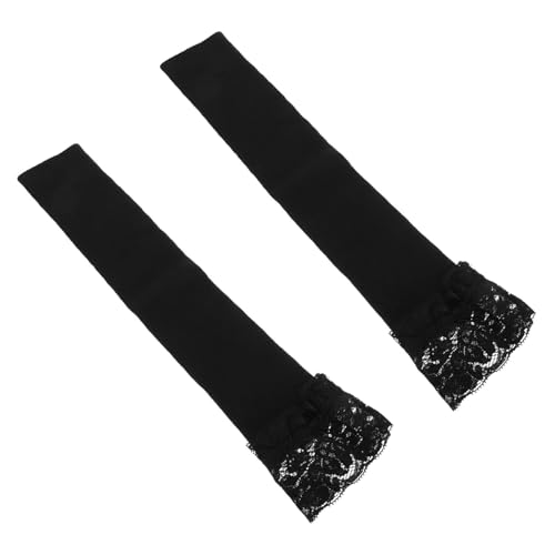 BESPORTBLE 1 Paar Strick -spitzenärmel Spitzenhandschuhe Lang Fingerlose Handschuhe Lange Handschuhe Schnüren Fingerloser Arm-ärmelwärmer Für Damen Im Winter Armhandschuhe Polyester Schwarz BESPORTBLE 1 Paar Strick -spitzenärmel Spitzenhandschuhe Lang Fingerlose Handschuhe Lange Handschuhe Schnüren Fingerloser Arm-ärmelwärmer Für Damen Im Winter Armhandschuhe Polyester Schwarz von BESPORTBLE