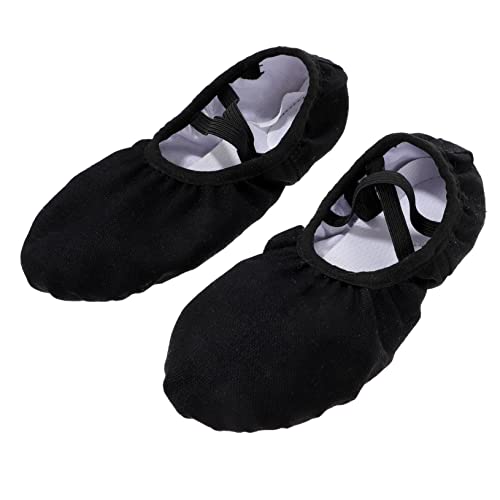 BESPORTBLE 1 Paar Tanzschuhe Ballettschuhe Für Kleine Mädchen Yoga Schuhe Ballettschuhe Ausführen Ballettschuhe Für Mädchen Ballettschuhe Für Kinder Schnüren Frauen Schuhe Rindsleder Fräulein von BESPORTBLE