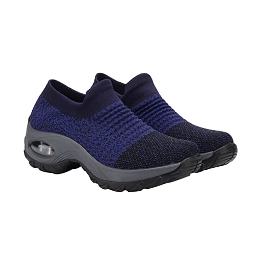 BESPORTBLE 1 Paar Turnschuhe Aus Fliegenstrick Für Schuhe Frauen Damenschuhe Trendy Unterstützung Unterstützend Balken Sie Schuhe Mädchen Luft Damen Turnschuhe Tennis Sportschuhe Damen Netz von BESPORTBLE