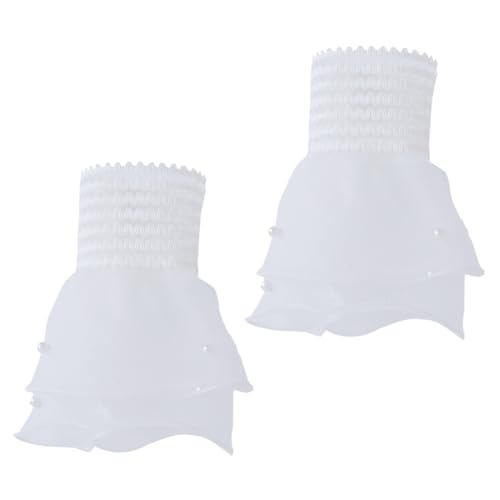 BESPORTBLE Damen Handgelenkmanschetten Abnehmbar Und Verstellbar Stoffmaterial Mit Guter Textur Atmungsaktiv Und Kostümzubehör Für Brautkleider Und Lolita-kleider von BESPORTBLE