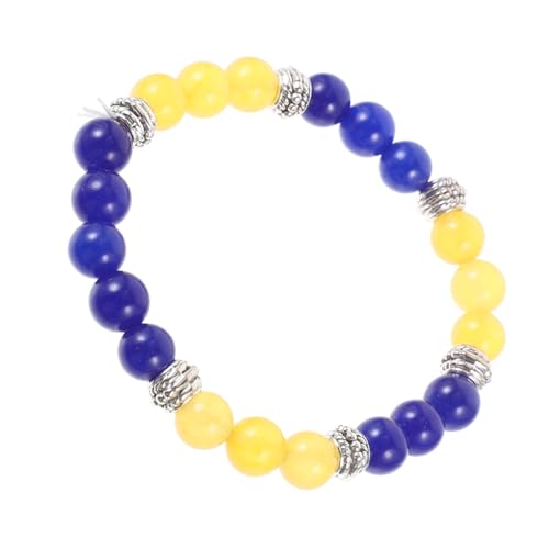 BESPORTBLE Naturstein Perlen Armband Dekorativ Unisex Handkette Ästhetisch Für Frauen Und Männer Mit Runde Perlen Für Alltag Und Anlässe von BESPORTBLE