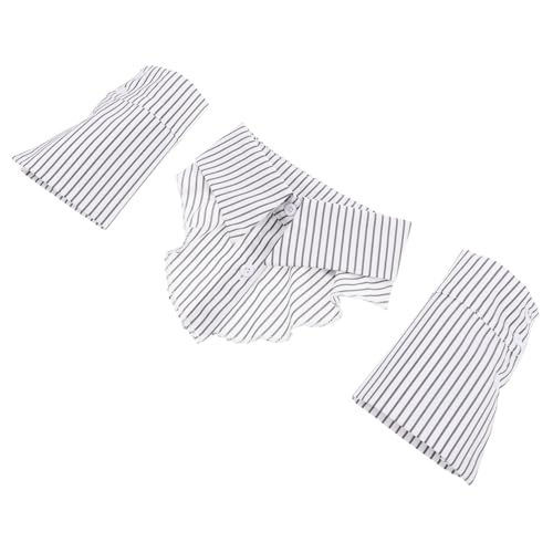 BESPORTBLE Falsche Kragen Und Abnehmbarer Halterloses Hemdkragen Polyester Bluse-imitat Für Damen Büro Und Geschäft von BESPORTBLE
