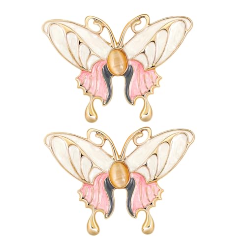 BESPORTBLE 1 Satz Broschen Corsagen Für Damen Stilvolle Kleidungsschmuckstücke Dekorative Anstecker Für Kleider Taschen 2 Stück von BESPORTBLE