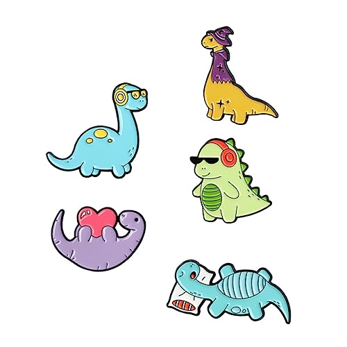 BESPORTBLE 1 Satz Broschen Teiliges Cartoon Design Lustige Niedliche Metallbroschen Für Accessoires Zur Verschönerung Von Kleidung Taschen 5 Stück von BESPORTBLE