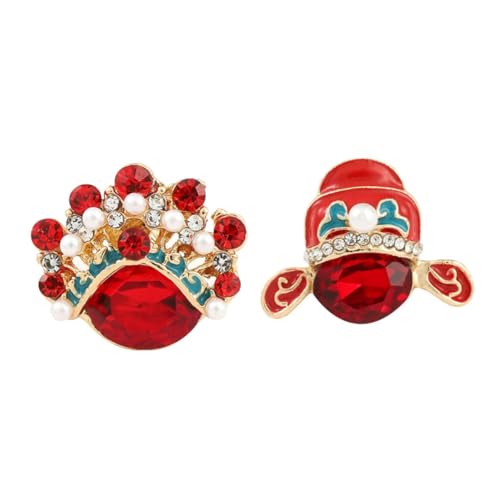 BESPORTBLE 1 Satz Chinesische Broschen Retro Anstecknadeln Im Gesichtsmakeup Kleidungsaccessoires Für Damen Leichte Sweater Broschen Einzigartige Corsagen Für Modeoutfits 2 Stück von BESPORTBLE