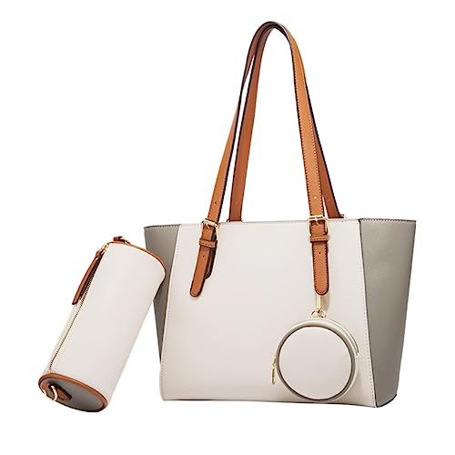 BESPORTBLE 1 Satz Damen PU Handtasche Umhängetasche Leicht Tragbar Vielseitig Einsetzbar für Reisen Shopping mit Ausreichend für Essentials Stilvolles Design BESPORTBLE 1 Satz Damen PU Handtasche Umhängetasche Leicht Tragbar Vielseitig Einsetzbar für Reisen Shopping mit Ausreichend für Essentials Stilvolles Design von BESPORTBLE