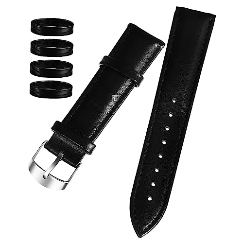 BESPORTBLE 1 Satz Echtes Uhrenarmband Ersatzband mit Halter Schlaufen Verstellbares Armband für Smartwatch Modisches Design von BESPORTBLE