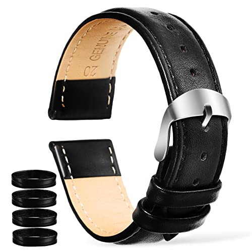BESPORTBLE 1 Satz Echtes Uhrenarmband Verstellbar Langlebig mit Schlaufen Komfortabler für Smartwatch für Herren Damen Elegantem von BESPORTBLE