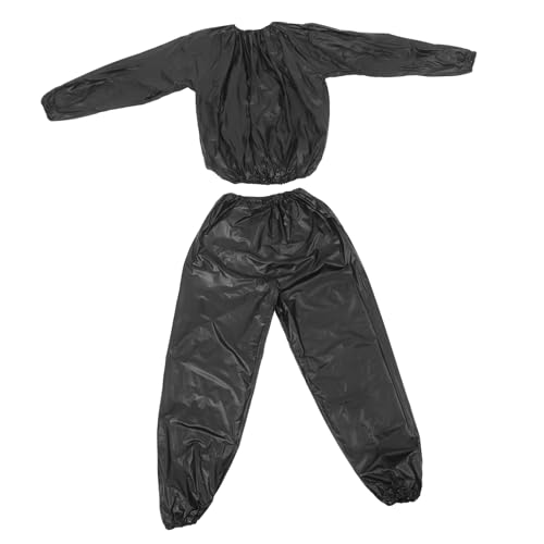 BESPORTBLE 1 Set Herren-saunaanzug Sweat-top Und Hose Pro Sweat-sauna-kleidung Beschleunigt Den Vielseitigen Einsatz von BESPORTBLE