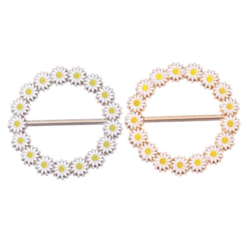 BESPORTBLE 2stücke Schal-dekor-schnalle Kleiderschnalle Schal-clip Aus Hochwertigem Material Shirts Westen Hemden Schals Und Andere Kleidungsstücke von BESPORTBLE