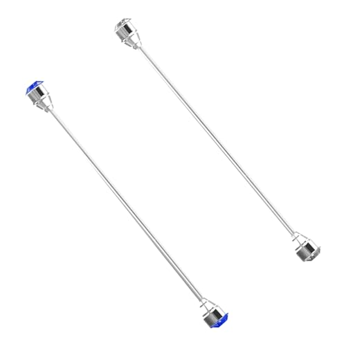 BESPORTBLE 1 Satz Strasskragennadel Für Männer Krawattenklick Clip-krawatte Silberne Krawattenstift Herren -hemdkrawattenklammern Krawattennadel Strass-sicherheitsnadel Kupfer 2 Stück von BESPORTBLE