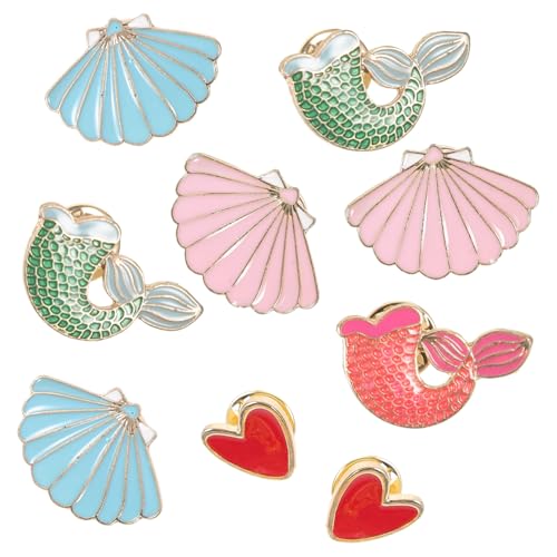 BESPORTBLE 1 Satz Teiliges Cartoon Brosche Für Damen Kreative Vielseitige Dekoration Für Kleidung Hüte Taschen Für Anlässe Wie Valentinstag Geburtstage Leicht Langlebig 9 Stück von BESPORTBLE