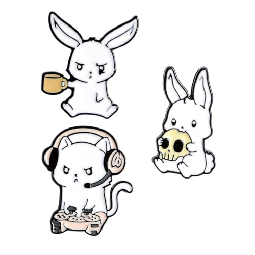 BESPORTBLE 3stücke Tierbrosche Cartoon Broschendekoration Zarte Corsage Tierbrustnadel Kleidungsaccessoire Legierung Brosche Für Frauen Mode Brust Pin Dekor Für Taschen Pullover Kleider Anzüg von BESPORTBLE