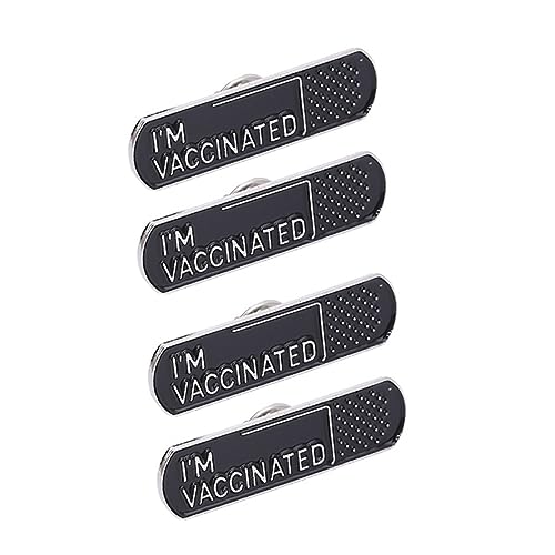 BESPORTBLE 1 Satz Teiliges Kreative Brosche Für Kleidung Rucksack Accessoires Stilvolles Brustabzeichen Für Damen Herren Vielseitig Einsetzbar 4 Stück von BESPORTBLE