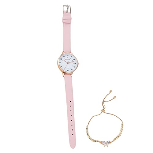 BESPORTBLE 1 Satz Uhrenarmband-Set Armbanduhren Frauen Handgelenk Uhr Armbanduhr für Damen Uhren Frauen Analoguhren für Damen Uhrenverzierung Freizeitstil Uhr Süße Uhren Pu BESPORTBLE 1 Satz Uhrenarmband-Set Armbanduhren Frauen Handgelenk Uhr Armbanduhr für Damen Uhren Frauen Analoguhren für Damen Uhrenverzierung Freizeitstil Uhr Süße Uhren Pu von BESPORTBLE