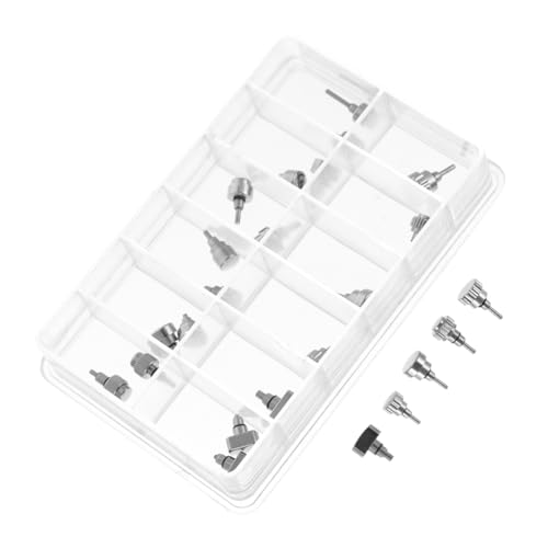 BESPORTBLE 1 Satz Uhrenzubehör betrachten Männer beobachten Professional klein für Werkzeug Krone sehen Reparaturzubehör beobachten Uhr Ersatzkrone Rostfreier Stahl Silver von BESPORTBLE