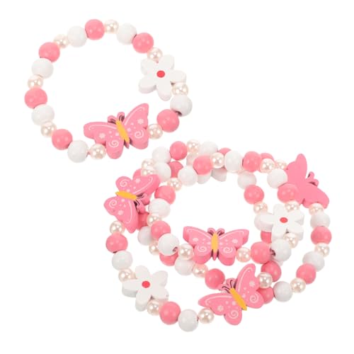 BESPORTBLE 1 Set Armband Set Schmetterling Mädchen Armbänder Schmuck Perlenkette Perlenarmband Perle BESPORTBLE 1 Set Armband Set Schmetterling Mädchen Armbänder Schmuck Perlenkette Perlenarmband Perle von BESPORTBLE