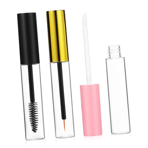 BESPORTBLE Transparente Kosmetiktuben Leere Mascara-tuben Eyeliner-tuben Lipgloss-tuben Mit Spender-applikator Diy-make Wiederverwendbare Behälter Für Eyeliner Wimperntusche Und Lipgloss von BESPORTBLE