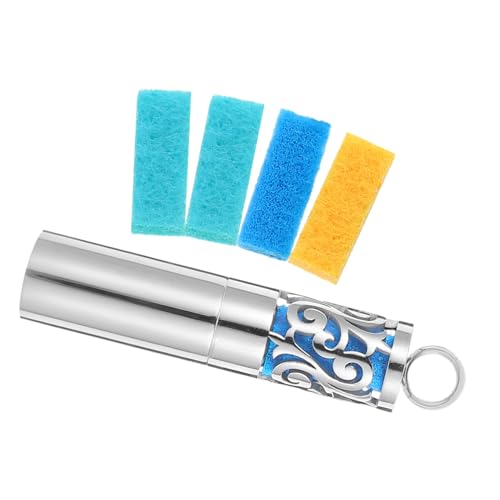 BESPORTBLE 1 Set Parfümflasche Diffusor Duftende Frauen Aromatherapie Mädchen Öl Ätherisches Parfüm Halskette Anhänger Duft Halskette Sterling Dufthalter Halskette Halsschmuck Kreative von BESPORTBLE