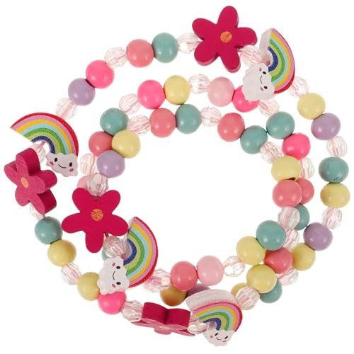 BESPORTBLE 1 Set Schmuckset Armband Kinderschmuck Halsketten Für Mädchen Perlenkette Modeschmuck Für Mädchen Junge Mädchen Halsketten Mädchenschmuck Regenbogenschmuck Perlenschmuck Holz BESPORTBLE 1 Set Schmuckset Armband Kinderschmuck Halsketten Für Mädchen Perlenkette Modeschmuck Für Mädchen Junge Mädchen Halsketten Mädchenschmuck Regenbogenschmuck Perlenschmuck Holz von BESPORTBLE