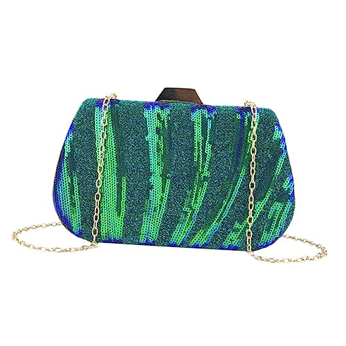 BESPORTBLE 1 Stück Abendtasche Handtaschen Kupplung Dame Frau Modetasche Modische Handtasche Grün von BESPORTBLE