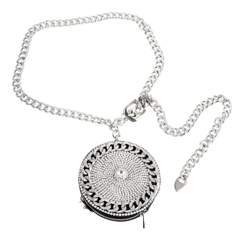 BESPORTBLE 1 Stück Blitzbohrer Mini -Slitting -Tasche klein Riementasche Dame Kette kreuzen Gürteltasche mit Strasssteinen Umhängetasche mit Strass Glitzer-Gürteltasche Stoff BESPORTBLE 1 Stück Blitzbohrer Mini -Slitting -Tasche klein Riementasche Dame Kette kreuzen Gürteltasche mit Strasssteinen Umhängetasche mit Strass Glitzer-Gürteltasche Stoff von BESPORTBLE