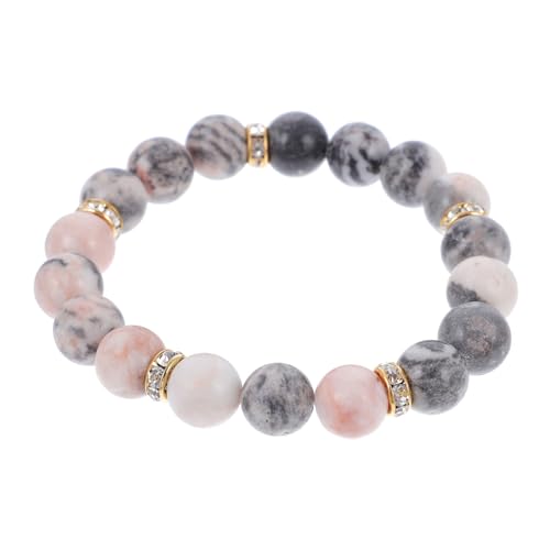 BESPORTBLE Gewebtes Armband Mit Kristallstein Im -stil Als Handschmuck Für Damen Und Herren Handgewebter Naturstein Handgelenkschmuck Für Stressabbau von BESPORTBLE