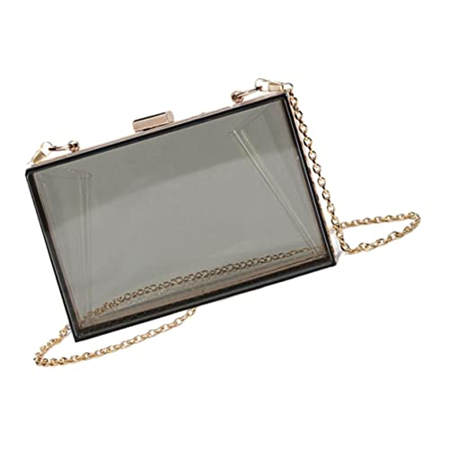 BESPORTBLE 1 Stück Damen Crossbody Candy Farben Stilvolle Abendtasche mit Kette für Party Festlichkeiten Leicht Praktisch für Schlüssel Geldbörse Kosmetik von BESPORTBLE