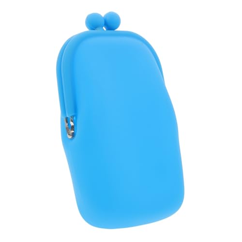 BESPORTBLE Silikon Münzbörse für Damen Multifunktionale Geldbörse Kleine Handtasche Einfarbig für Schule und Einkaufen von BESPORTBLE