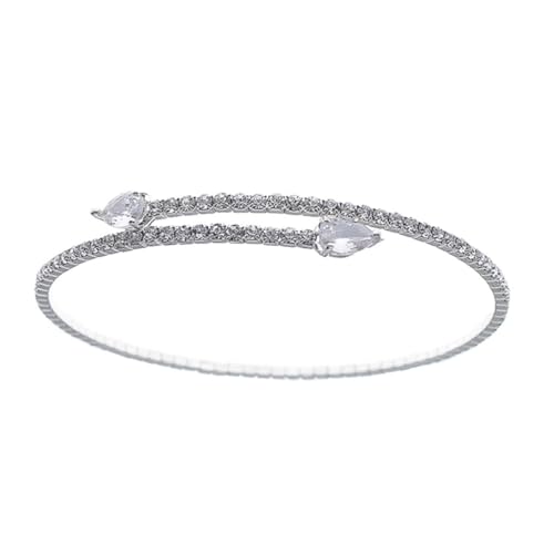BESPORTBLE 1 Stück Eröffnungsarmband mit Glitzersteinen Elegantes für Damen Design für Hochzeiten Partys Besondere Anlässe Tragbar Leicht Strahlend BESPORTBLE 1 Stück Eröffnungsarmband mit Glitzersteinen Elegantes für Damen Design für Hochzeiten Partys Besondere Anlässe Tragbar Leicht Strahlend von BESPORTBLE