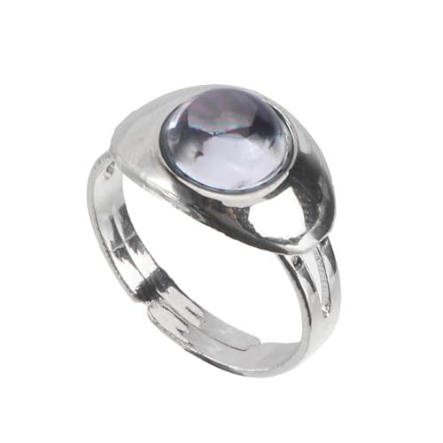 BESPORTBLE Stimmungsring Metallring Thermochromer Ring Kreativer Finger Ring Für Damenschmuck Hochwertiger Schmuck Für Alltag Und Partys von BESPORTBLE