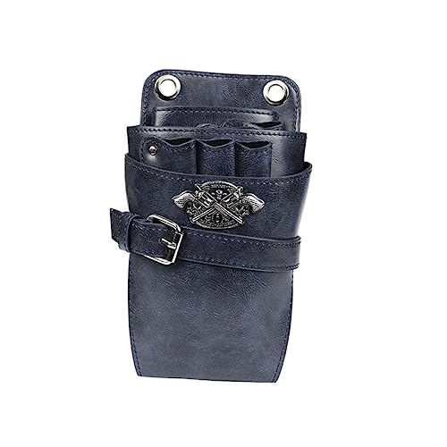 BESPORTBLE 1 Stück Friseurscherentasche Haarschneide-Set Friseurzubehör Haarschneidemaschine für Männer Friseur Werkzeuggürtel Friseur Werkzeugkoffer Tasche für Friseur Grau von BESPORTBLE