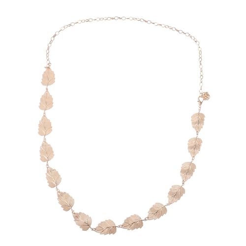 BESPORTBLE Bauchkette Für Mädchen Damen Kette Blattförmig Kette Decor Körper Zubehör Mode Accessoire Hüftjeans Kombinieren Hochwertige Made von BESPORTBLE