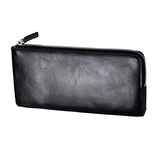 BESPORTBLE 1stück Herren Geldbörse Mit Großer Kapazität Multifunktionale Reisetasche Für Männer Weiches Mit Reißverschluss Für Karten Münzen Und Bargeld von BESPORTBLE