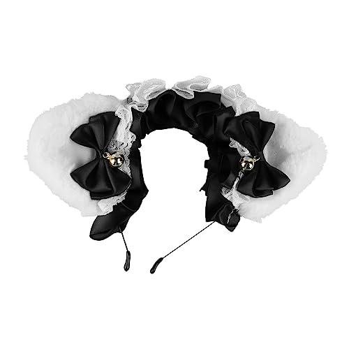 BESPORTBLE Lolita Haarreif Aus Spitze Band Kopfschmuck Für Damen Stirnband Haarschmuck Foto Requisite Elegantes Dekor von BESPORTBLE