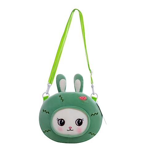 BESPORTBLE 1 Stück Kinderbeutel in Hasenform umhängetasche Handtasche Kindertasche süßer Plüsch schultüten Plüschspielzeug Design-Tasche in Hasenform Daunen Baumwolle von BESPORTBLE