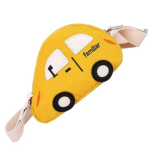 BESPORTBLE 1 Stück Kleines Auto Design Umhängetasche für Lustige Cartoon Schultertasche mit Verstellbaren Trägern Weichem Material für Jungen Unterwegs von BESPORTBLE