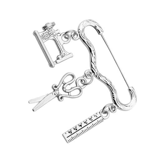 BESPORTBLE Kreative Nähmaschinenbrosche Dekorative Brosche Aus Metall Exquisites Design Für Bekleidungsdesigner Als Für Und Modedesigner Für Kleidung Taschen von BESPORTBLE