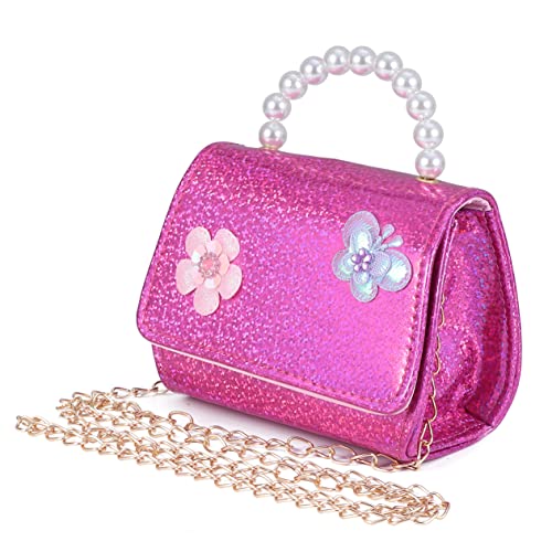 BESPORTBLE 1 Stück Kreative Mini Perlen Handtasche für Blumenmuster Umhängetasche für Abnehmbarer Schultergurt Vielseitig Einsetzbar Handtasche oder Crossbody Bag für Schmuck Snacks von BESPORTBLE