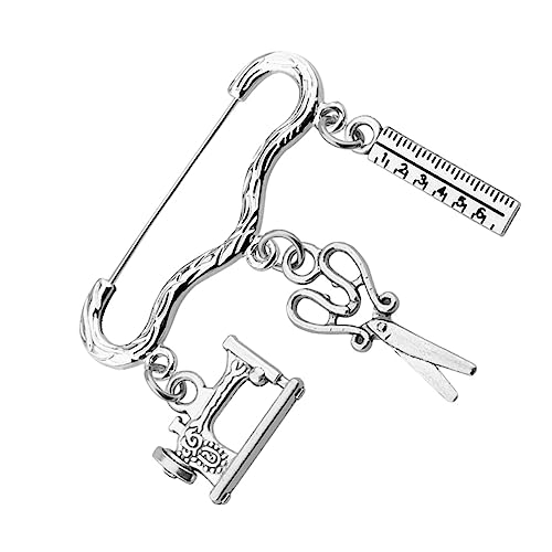 BESPORTBLE Brosche Nähmaschine Dekorative Kleidung Zubehör Kreative Nähmotiv Brosche Für Designer Rucksack Anhänger Für Nähbegeisterte von BESPORTBLE