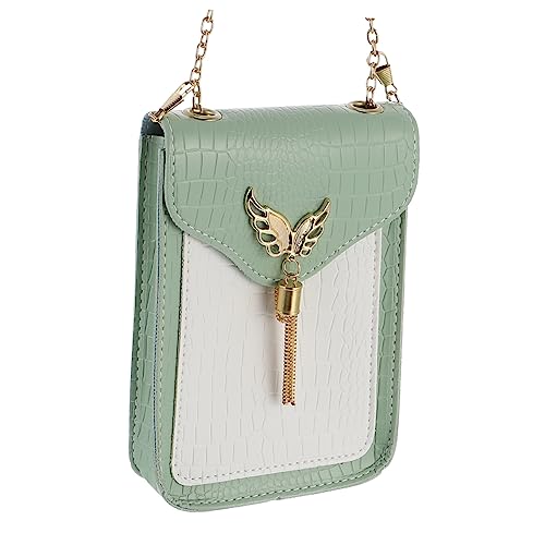 BESPORTBLE 1 Stück Krokodilmuster kleiner Quadratbeutel handtasche Tasche für Mädchen Kettentasche mit Alligatormuster trendiges Kettentäschchen mit Alligatormuster Polyester Grün BESPORTBLE 1 Stück Krokodilmuster kleiner Quadratbeutel handtasche Tasche für Mädchen Kettentasche mit Alligatormuster trendiges Kettentäschchen mit Alligatormuster Polyester Grün von BESPORTBLE