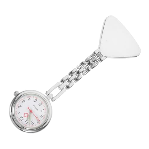 BESPORTBLE 1 Stück Leuchtende Metallschwester Uhr Tasche Für Hinterleuchtet Krankenschwester Uhr Tragbare Kinderuhr Legierung Silber BESPORTBLE 1 Stück Leuchtende Metallschwester Uhr Tasche Für Hinterleuchtet Krankenschwester Uhr Tragbare Kinderuhr Legierung Silber von BESPORTBLE