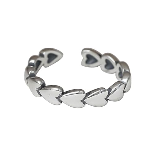 BESPORTBLE 1 Stück Modering für Damen verstellbare ringe verstellbarer ring herz schmuck Einstellbarer Ring Frauen Silberring frauen schmuck offener Zehenring Frauen offener Ring Silver BESPORTBLE 1 Stück Modering für Damen verstellbare ringe verstellbarer ring herz schmuck Einstellbarer Ring Frauen Silberring frauen schmuck offener Zehenring Frauen offener Ring Silver von BESPORTBLE