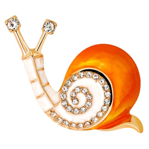 BESPORTBLE 1 Stück Ölwinne Brosche Brosche Kleidung Corsage Mode Brosche Abzeichen Brosche Orange von BESPORTBLE