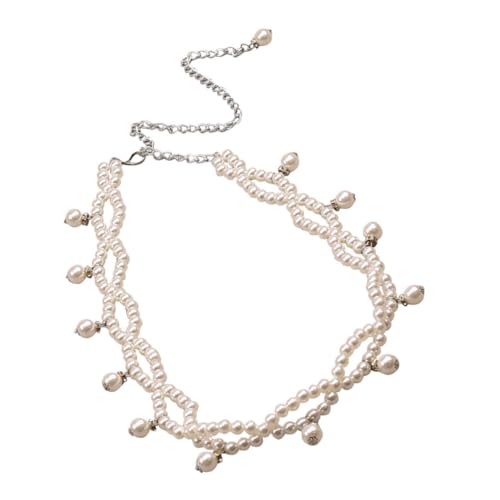 BESPORTBLE Damen Taillenkette Perle Kette Bauch Kette Kleidung Zubehör Damen Kleidungsaccessoire Perlenkette Taillenaccessoire von BESPORTBLE
